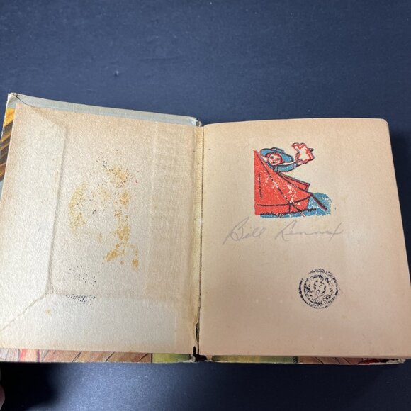 Vintage 1937 Popeye And The Jeep By Segar 1405 Big Little Book HC USA - Picture 7 of 13